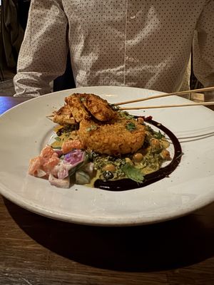 Tandoori Tofu Paneer. Another favorite of the night. Very unique flavor profile that blended well together and was very delicious. Great portion size.   at Millennium in Oakland