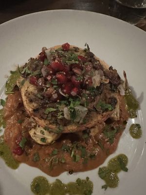 Main dish  at Millennium in Oakland