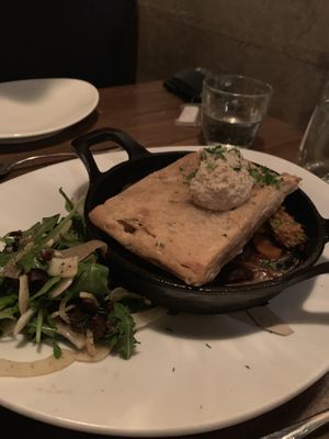 pot pie  at Millennium in Oakland