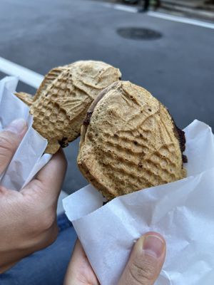   at Taiyaki Hiiragi in Tokyo