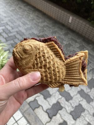   at Taiyaki Hiiragi in Tokyo