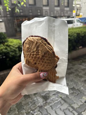   at Taiyaki Hiiragi in Tokyo