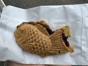 Anko Taiyaki  at Taiyaki Hiiragi in Tokyo