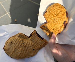   at Taiyaki Hiiragi in Tokyo