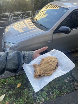   at Taiyaki Hiiragi in Tokyo