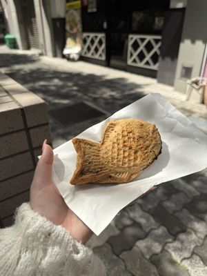   at Taiyaki Hiiragi in Tokyo