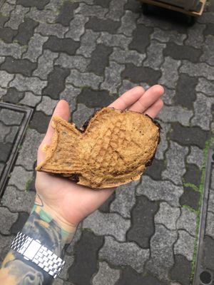 Yummy at Taiyaki Hiiragi in Tokyo