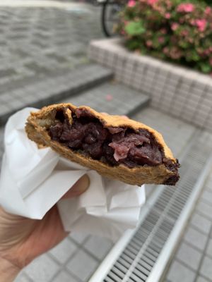Full of filling! at Taiyaki Hiiragi in Tokyo