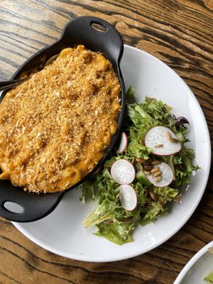 Vegan Mac & cheese  at Bang Bang Kitchen in Seattle