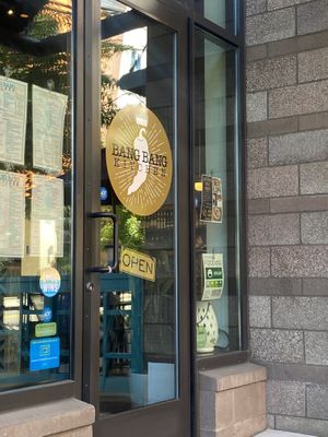 Main entry  at Bang Bang Kitchen in Seattle