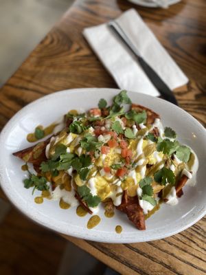 Chilaquiles   at Bang Bang Kitchen in Seattle