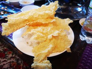 To add to the soup at Bong Sung Vegetarian Food - District 3 in Ho Chi Minh City