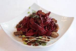 Vegan Pasta at Hotel-Restaurant Zwergschlosschen in Gera