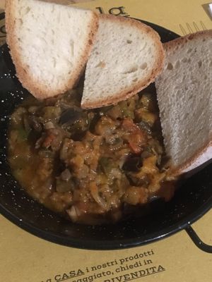 Caponata  at Lacoccinella in Cremona