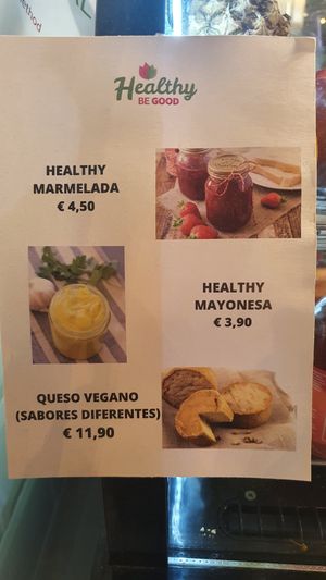 Some new options to take away. at Healthy Be Good in Gran Canaria