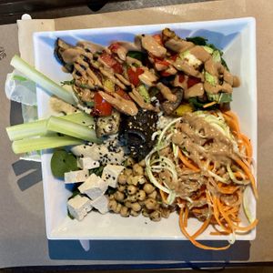 Protein bowl at Healthy Be Good in Gran Canaria