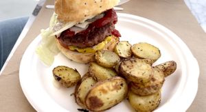 Burger  at Healthy Be Good in Gran Canaria