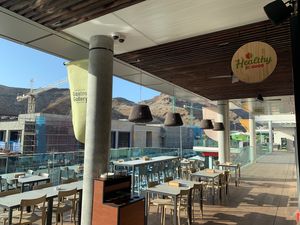 1st floor, in front of the new „Mogán Mall“ at Healthy Be Good in Gran Canaria