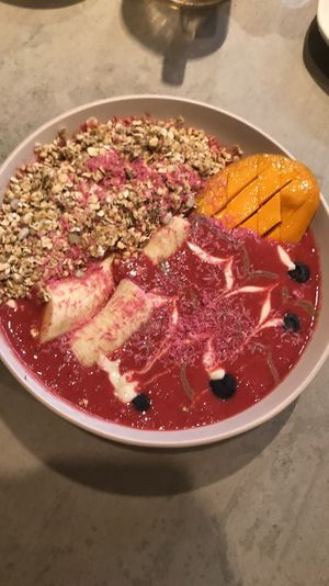 Smoothiebowl at Healthy Be Good in Gran Canaria