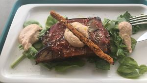 Parmigana at Healthy Be Good in Gran Canaria