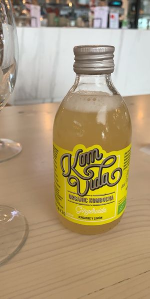 ginger kombucha at Healthy Be Good in Gran Canaria