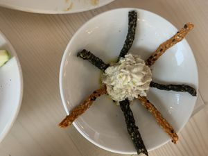 almond cheese at Healthy Be Good in Gran Canaria