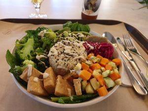 The Buddha Bowl at Healthy Be Good in Gran Canaria