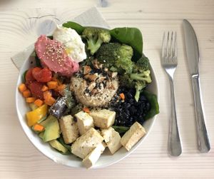 Sports bowl at Healthy Be Good in Gran Canaria