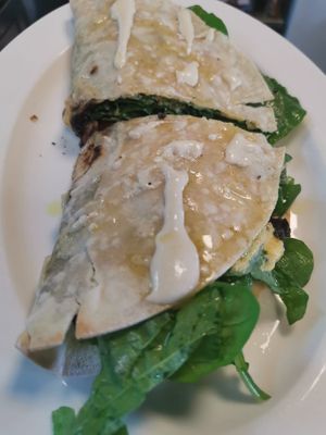 Healthy piadina at Healthy Be Good in Gran Canaria