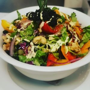 Sports salad at Healthy Be Good in Gran Canaria