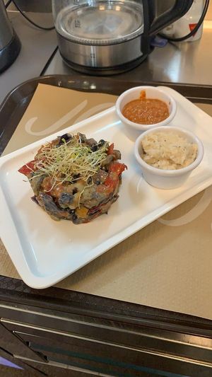 Russian salad at Healthy Be Good in Gran Canaria