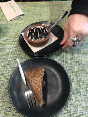Oreo mousse & incredible cake  at Izzy's Market Vegetarian Boutique in Vila Do Bispo