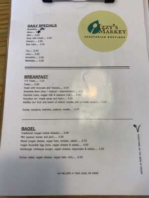   at Izzy's Market Vegetarian Boutique in Vila Do Bispo