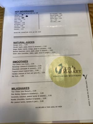   at Izzy's Market Vegetarian Boutique in Vila Do Bispo