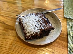 Brownie   at Izzy's Market Vegetarian Boutique in Vila Do Bispo