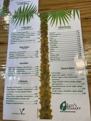   at Izzy's Market Vegetarian Boutique in Vila Do Bispo