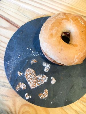 Bagel  at Izzy's Market Vegetarian Boutique in Vila Do Bispo