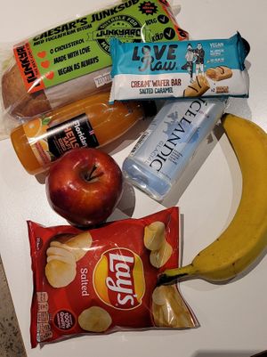 Caesar sub packed lunch at Junkyard in Reykjavik