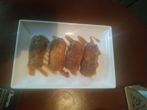 Mini churros at The Boinas in Sao Paulo