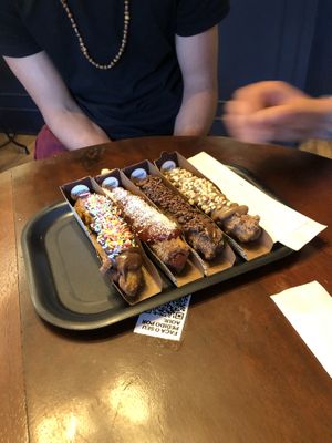 4 churro combo  at The Boinas in Sao Paulo