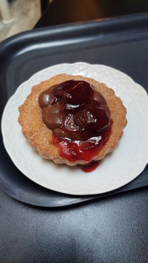 Tortinha The Churros - The Boinatella com Morango at The Boinas in Sao Paulo