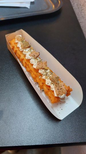 Churros Salgado - Presunto com Requeijão at The Boinas in Sao Paulo