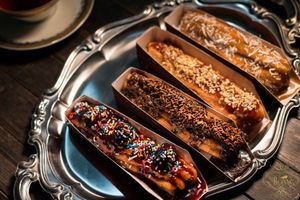 Vegan churros at The Boinas in Sao Paulo