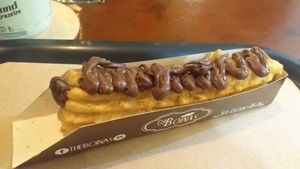 Churros de chocolate R$ 8,00 at The Boinas in Sao Paulo
