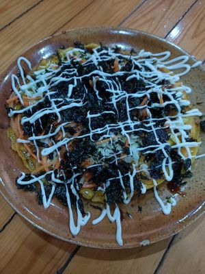 Okonomiyaki at ROM Vegetarian Restaurant in Hoi An
