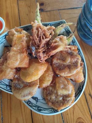 Tempura at ROM Vegetarian Restaurant in Hoi An