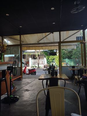 Interior at ROM Vegetarian Restaurant in Hoi An