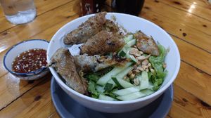 Bun Cha Gio at ROM Vegetarian Restaurant in Hoi An