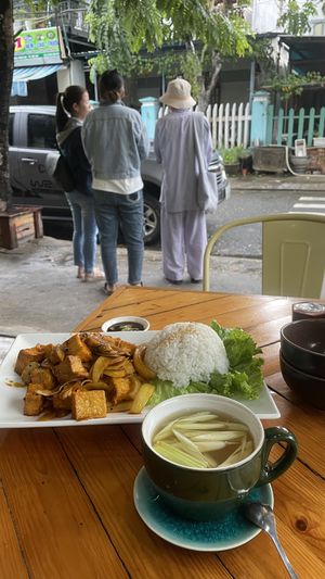   at ROM Vegetarian Restaurant in Hoi An
