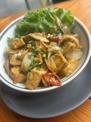   at ROM Vegetarian Restaurant in Hoi An